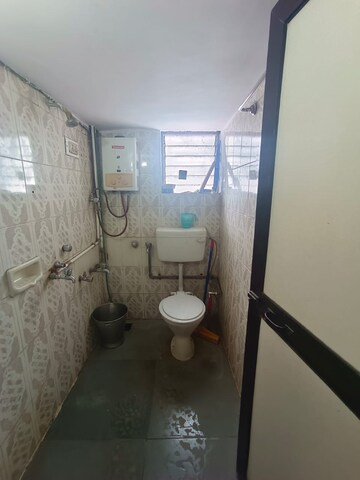Bathroom in 1 BHK Apartment at Runwal Nagar CHS, Runwal Nagar – for Rent