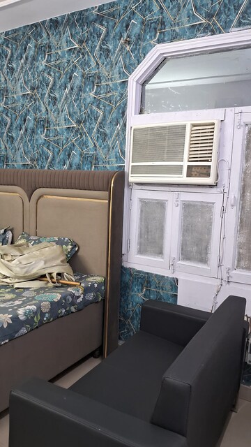 Bedroom in 4 BHK Builder Floor at Rajouri Garden – for Rent