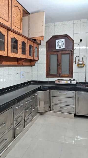 Kitchen in 4 BHK Builder Floor at Rajouri Garden – for Rent