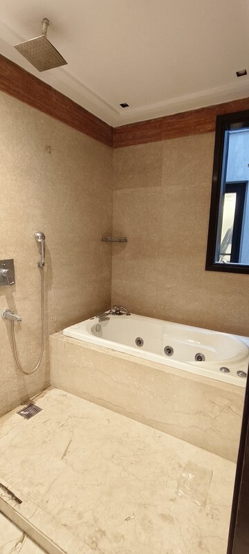 Bathroom in 4 BHK Builder Floor at Safdarjung Enclave – for Rent