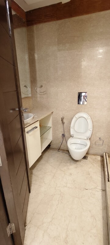 Bathroom in 4 BHK Builder Floor at Safdarjung Enclave – for Rent