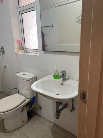 Bathroom in 3 BHK Apartment at DLF New Town Heights II, Sector 86 – for Rent