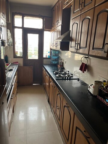 Kitchen in 3.5 BHK Apartment at Mapsko Krishna Apra Gardens, Vaibhav Khand – for Sale