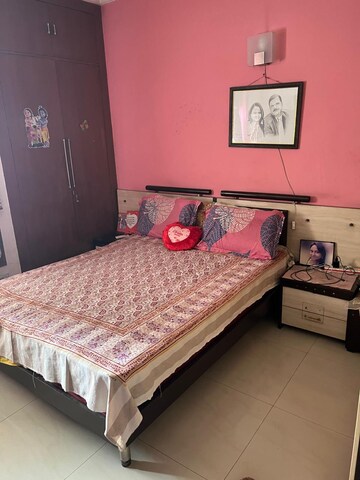Bedroom in 3.5 BHK Apartment at Mapsko Krishna Apra Gardens, Vaibhav Khand – for Sale