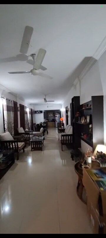 Living Room in 3 BHK Apartment at Goel Ganga Orchard, Mundhwa – for Rent