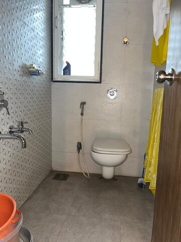 Bathroom in 3 BHK Apartment at Gokhale Manik, Prabhat Road – for Sale