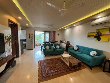 Living Room in 3 BHK Apartment at Gokhale Manik, Prabhat Road – for Sale