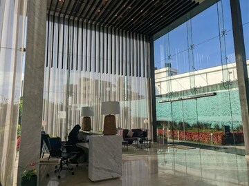 Living Room in 3 BHK Apartment at Puravankara Purva Atmosphere, Thanisandra Main Road – for Sale