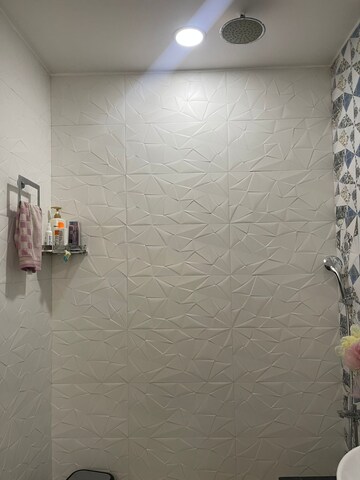 Bathroom in 1 BHK Builder Floor at Saket – for Rent