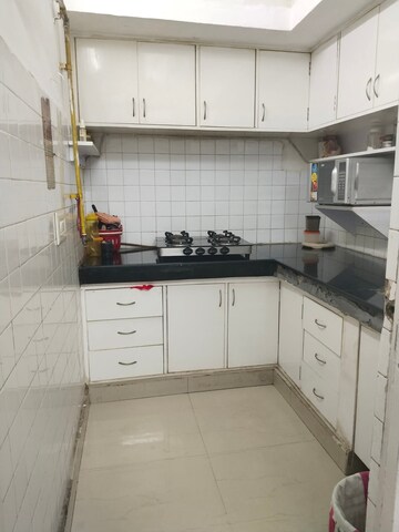 Kitchen in 1 BHK Builder Floor at Malviya Nagar – for Rent