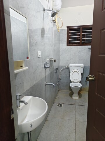 Bathroom in 2 BHK Builder Floor at Indiranagar – for Rent