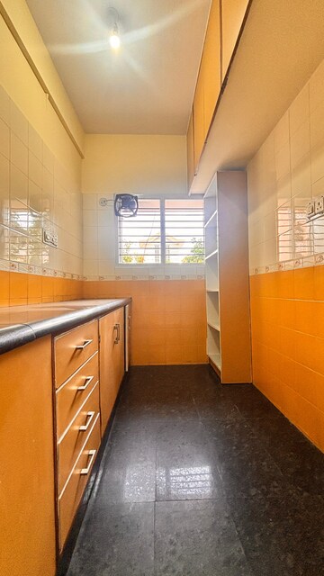Kitchen in 1 BHK Builder Floor at Dommlur, Domlur – for Rent