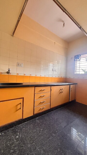 Kitchen in 1 BHK Builder Floor at Dommlur, Domlur – for Rent