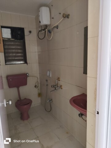 Bathroom in 2 BHK Apartment at Rahul Park - D1 D2 D3 Building, Warje – for Rent