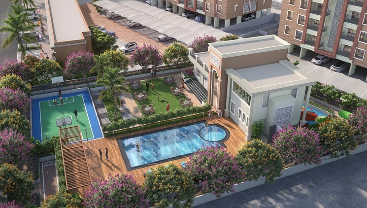 Exterior View, nyati-estate 2 Bedroom 705 Sq.Ft. Apartment In Mohammadwadi Pune 8796358