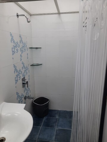 Bathroom in 3 BHK Apartment at Grant Road East – for Rent
