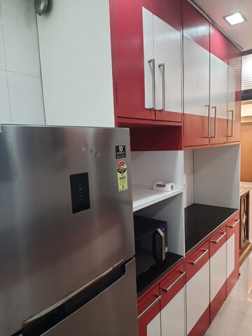 Kitchen in 3 BHK Apartment at Grant Road East – for Rent