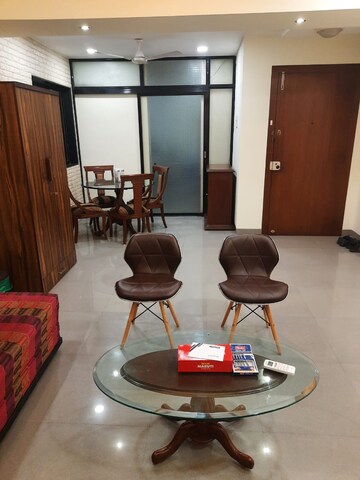 Living Room in 3 BHK Apartment at Grant Road East – for Rent