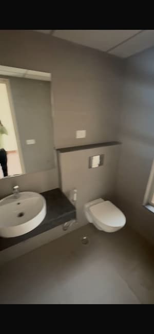 Bathroom in 3 BHK Apartment at Godrej Meridien, Sector 106 – for Sale