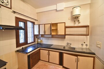 Kitchen in 3 BHK Builder Floor at Defence Colony – for Rent