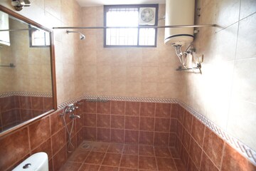 Bathroom in 3 BHK Builder Floor at Defence Colony – for Rent