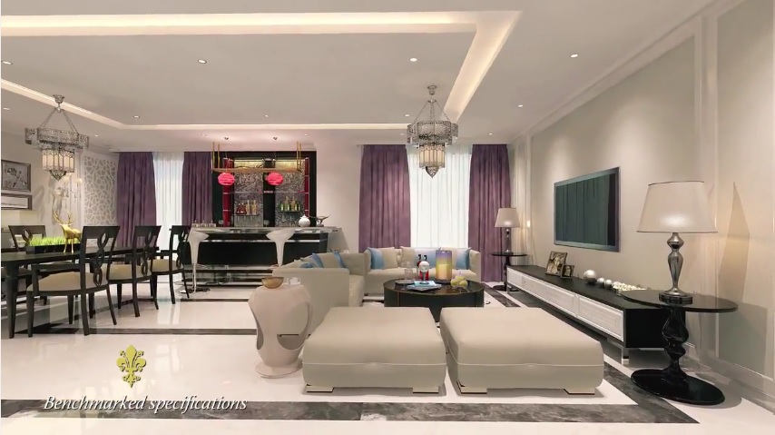 3 BHK Apartment For Rent in Ambika Florence Park