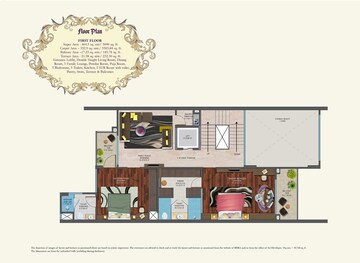 5 BHK Villa – Exterior View View at Mahagun Meadows Villas, Sector 150 - for Sale