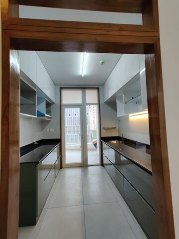 Building Lobby in 2.5 BHK Apartment at Mantri Lithos, Thanisandra – for Rent