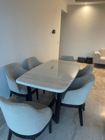 Living Room in 3 BHK Apartment at Supertech Supernova Nova Residences, Sector 94 – for Rent