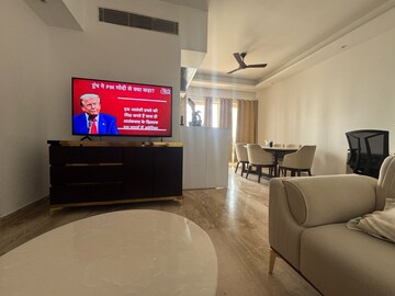 Living Room in 3 BHK Apartment at Supertech Supernova Nova Residences, Sector 94 – for Rent