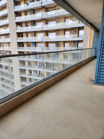 Balcony in 3 BHK Apartment at Supertech Supernova Nova Residences, Sector 94 – for Rent