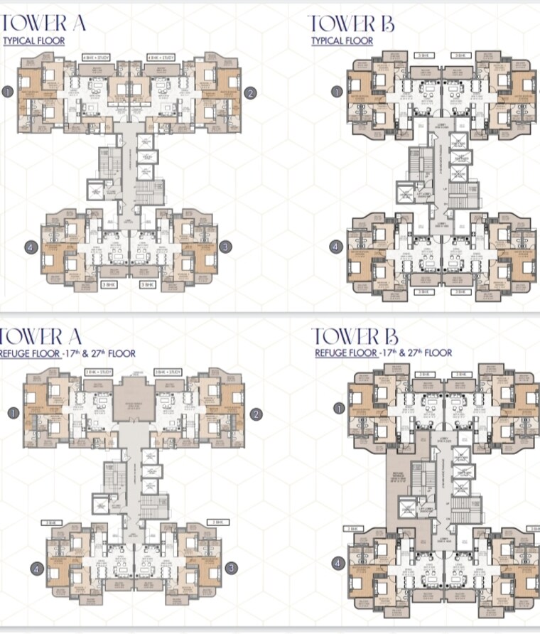 Master Plan, amrapali dream valley 4 Bedroom 2625 Sq.Ft. Apartment In Amrapali Dream Valley Greater Noida 8796470