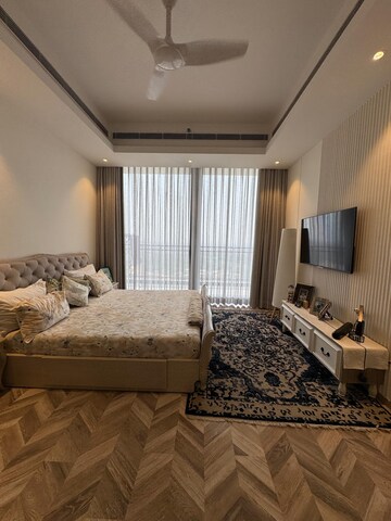 Living Room in 4 BHK Apartment at Suncity Platinum Towers, Sector 28 – for Sale