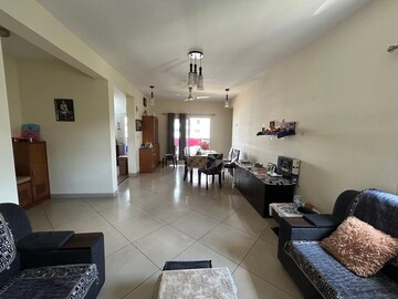 Living Room in 3 BHK Apartment at Sobha Chrysanthemum, Thanisandra – for Rent