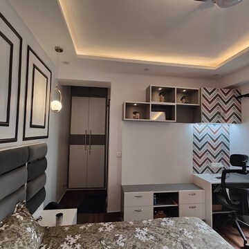 Living Room in 2.5 BHK Apartment at Jm Orchid, Sector 76 – for Rent