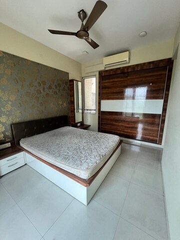Master Bedroom in 2 BHK Apartment at Vijay Galaxy, Waghbil – for Rent