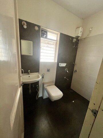 Attached Bathroom in 2 BHK Apartment at Vijay Galaxy, Waghbil – for Rent