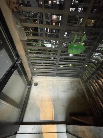 Balcony in 2.5 BHK Apartment at Sapphire Heights, Kandivali East – for Rent