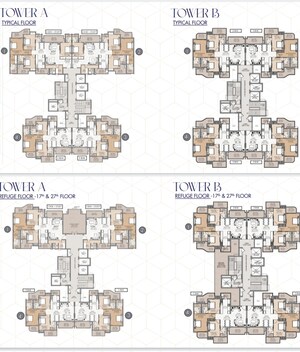 Master Plan in 3 BHK Apartment at Amrapali Dream Valley – for Sale