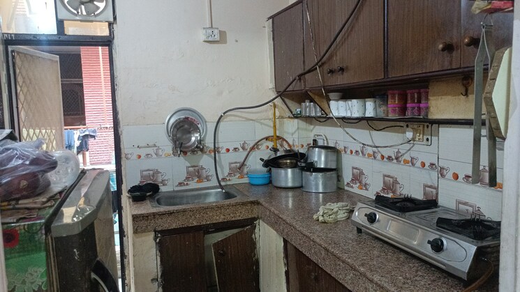 Kitchen, vaishali sector 3 1 Bedroom 360 Sq.Ft. Builder Floor In Vaishali Sector 3 Ghaziabad 8796535