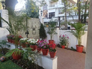 Balcony in 3 BHK Builder Floor at Gulmohar Park – for Rent
