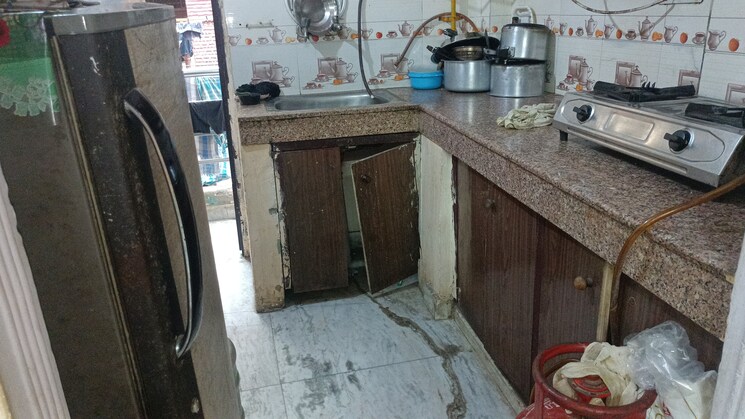 Kitchen, vaishali sector 3 1 Bedroom 365 Sq.Ft. Builder Floor In Vaishali Sector 3 Ghaziabad 8796571