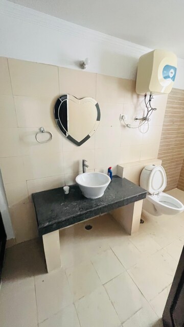 Bathroom in 3 BHK Apartment at Maya Garden City, Lohgarh – for Rent