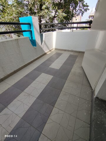 Balcony in 1 BHK Apartment at Saket CHS Kothrud, Kothrud – for Rent