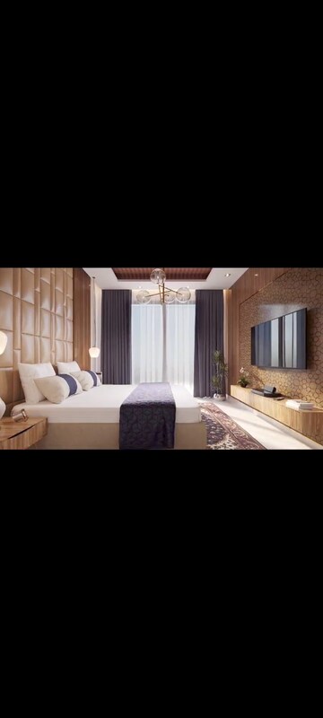 Bedroom in 5 BHK Apartment at Uchdpl Veridia Oakwood Enclave, Wave City – for Rent