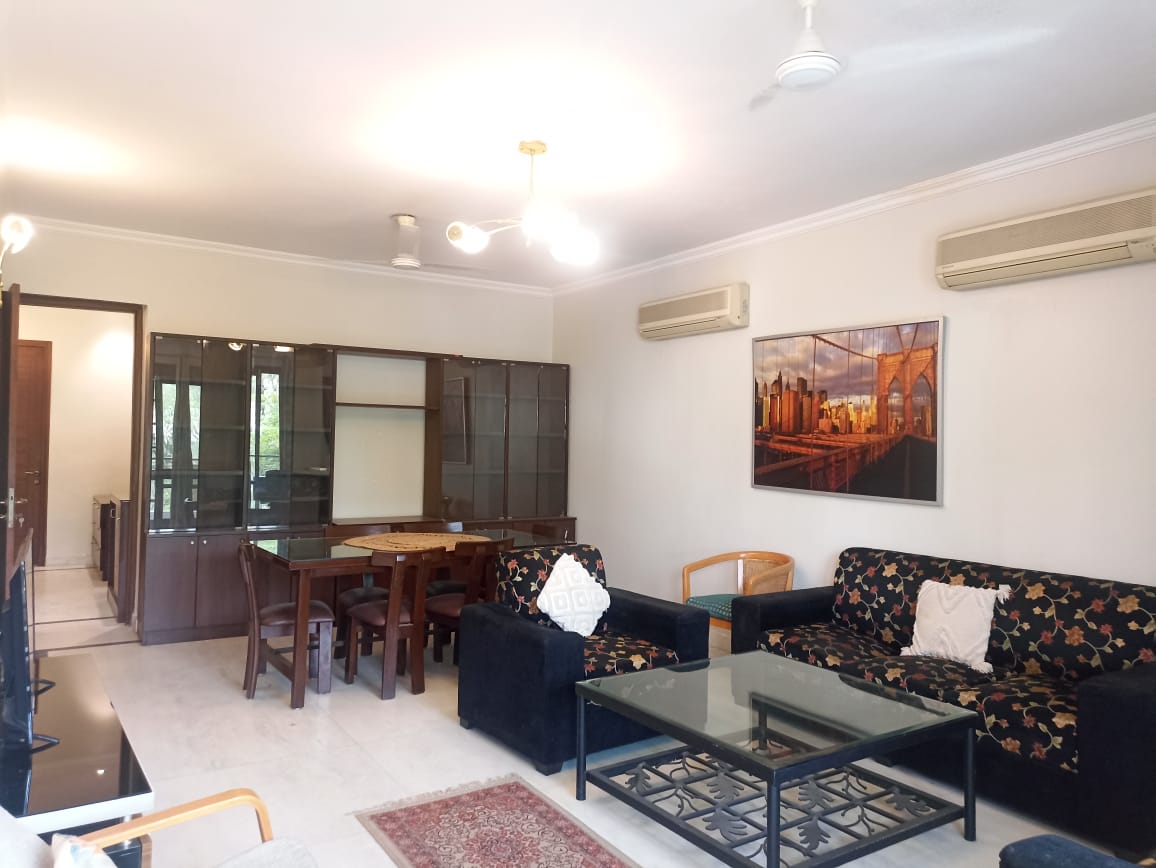 3 BHK + Extra Room Apartment For Rent in Saket