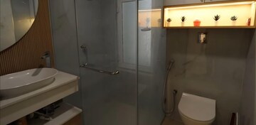 Bathroom in 3 BHK Apartment at ASBL Spire, Kokapet – for Rent