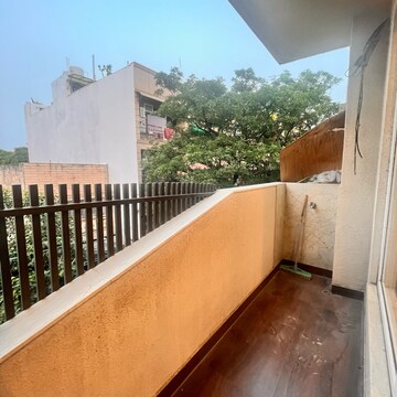 Balcony in 2 BHK Builder Floor at Malviya Nagar – for Rent
