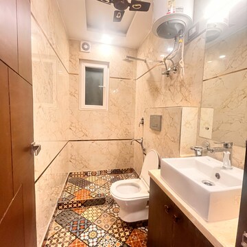 Bathroom in 2 BHK Builder Floor at Malviya Nagar – for Rent