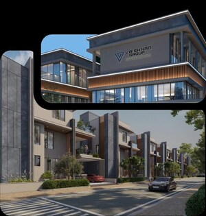 5 BHK Villa – Exterior View View at Vaishnaoi Southwoods, Shamshabad - for Sale